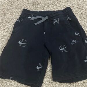 Nike Kids Charcoal Logo Shorts